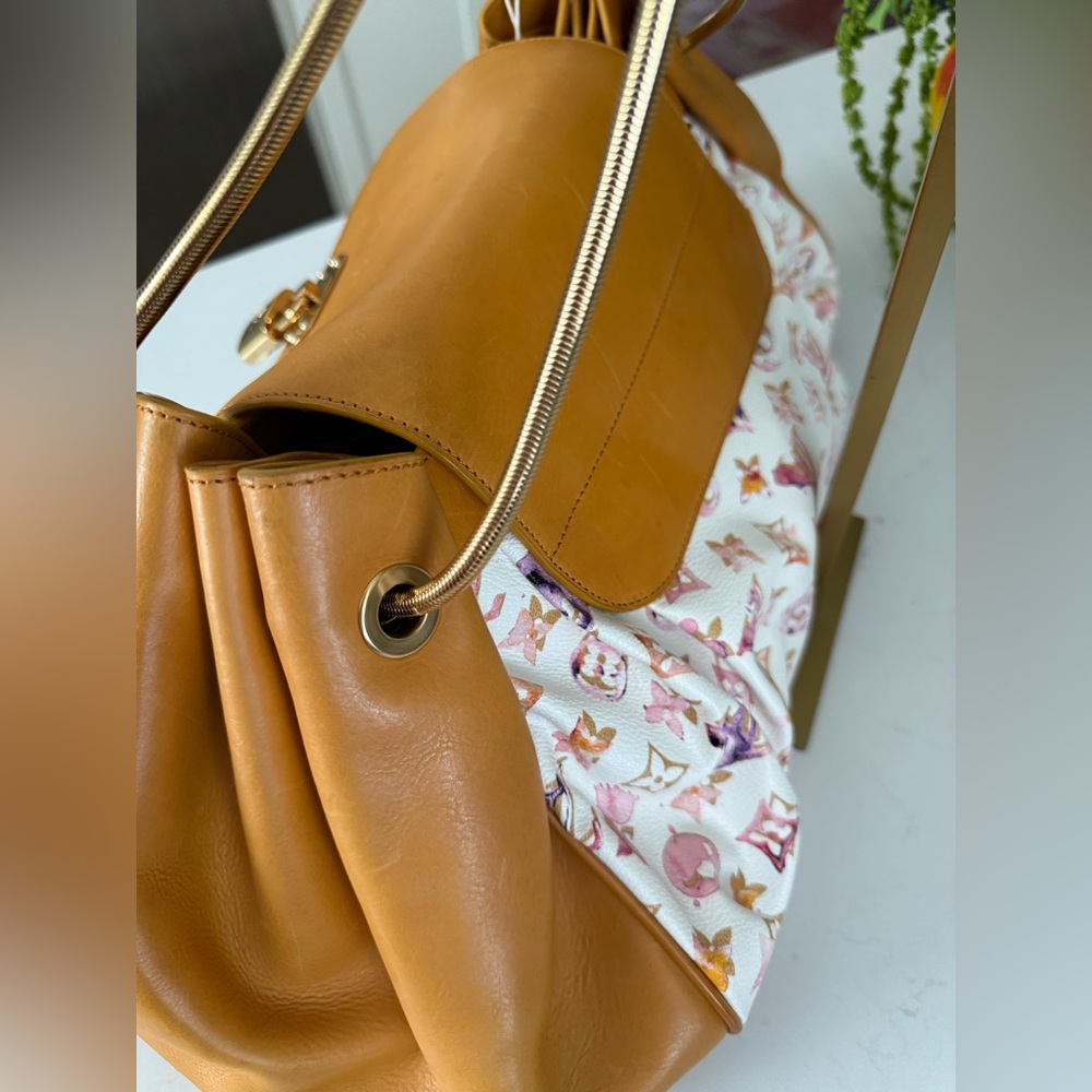 LOUIS VUITTON Jamais Richard Prince Aquarelle Watercolor Tote - COA & Dust Bag - Picture 6 of 16